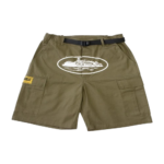 Corteiz Alcatraz Cargo Shorts Grün