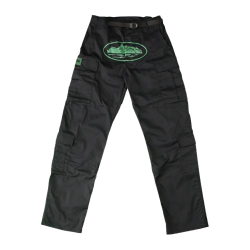 Corteiz Green Cargos
